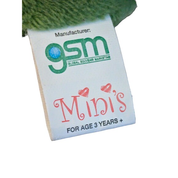 GSM Alligator Crocodile Gator Green Yellow Plush Toy Stuffed Animal Toy 2015 - Picture 5 of 7